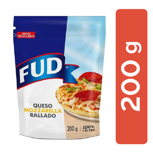 FUD Queso Rallado Mozzarella 200 gr